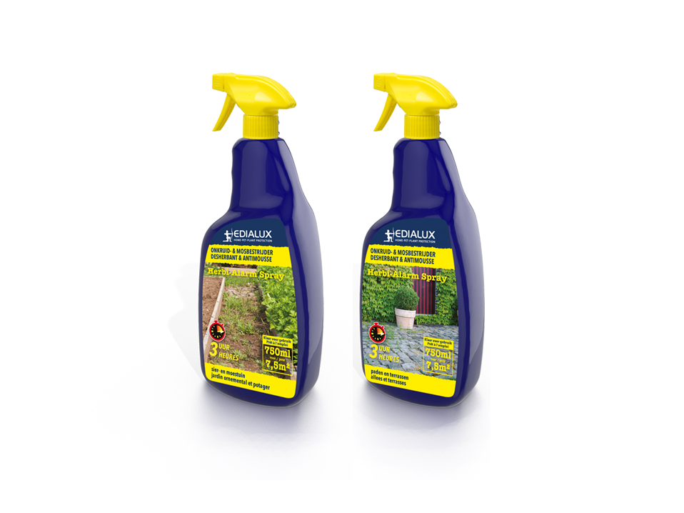 Edialux Herbi-alarm spray ornemental et potager 750 ml