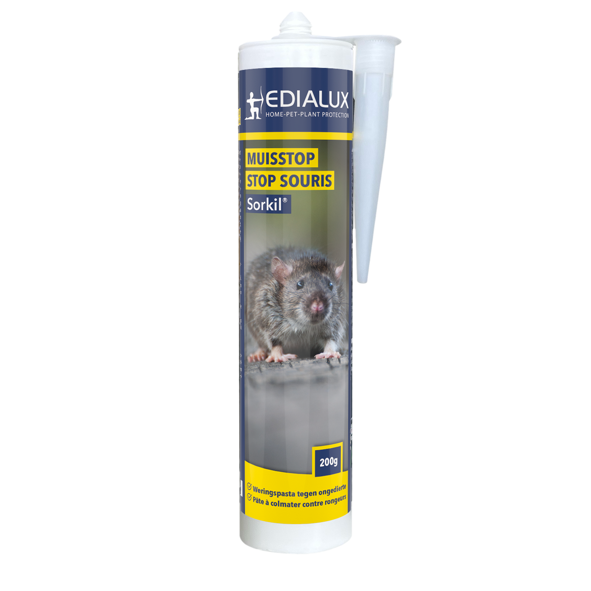 Edialux Sorkil pâte anti-rats & anti-souris 20x15 g