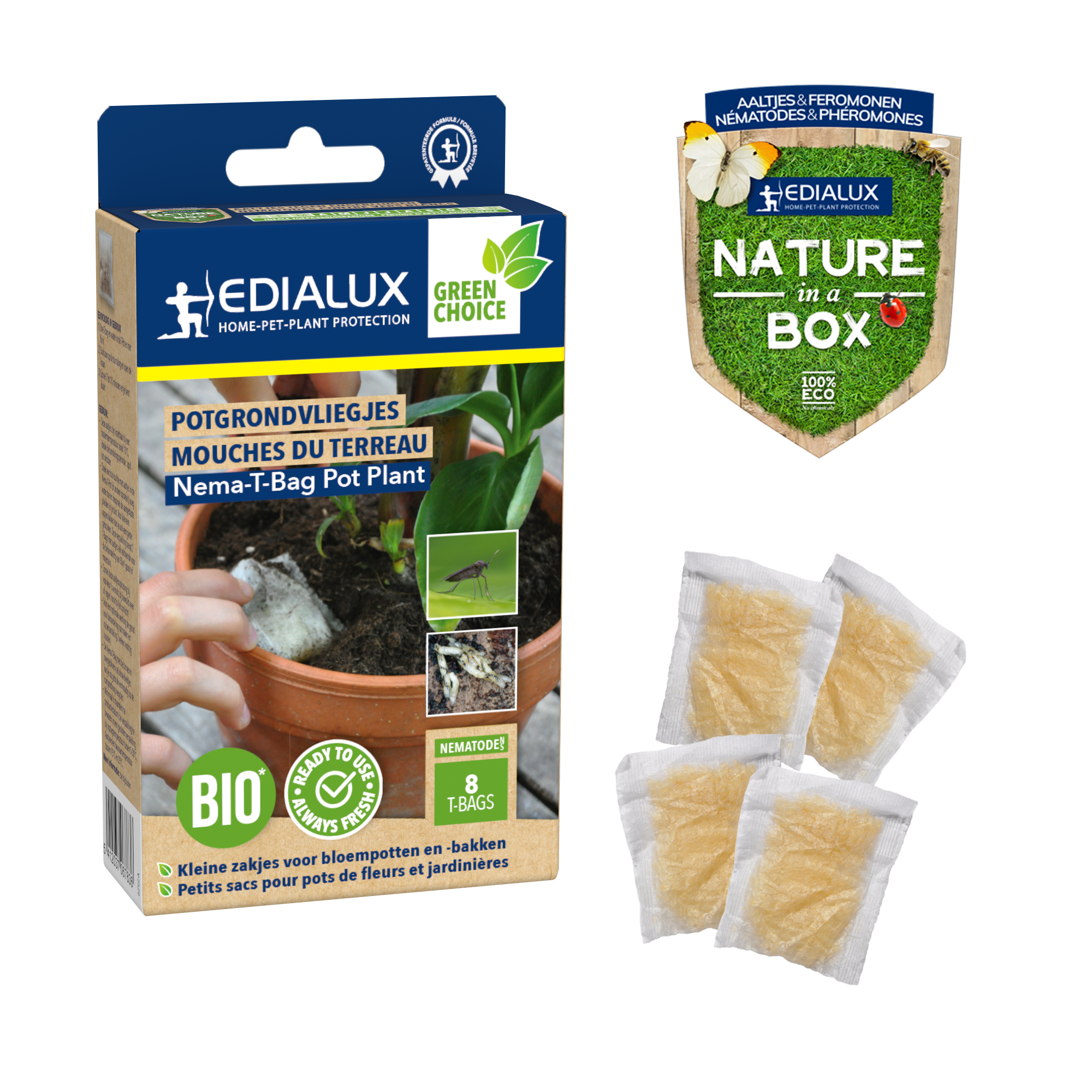 Nema-T-bag Pot Plant