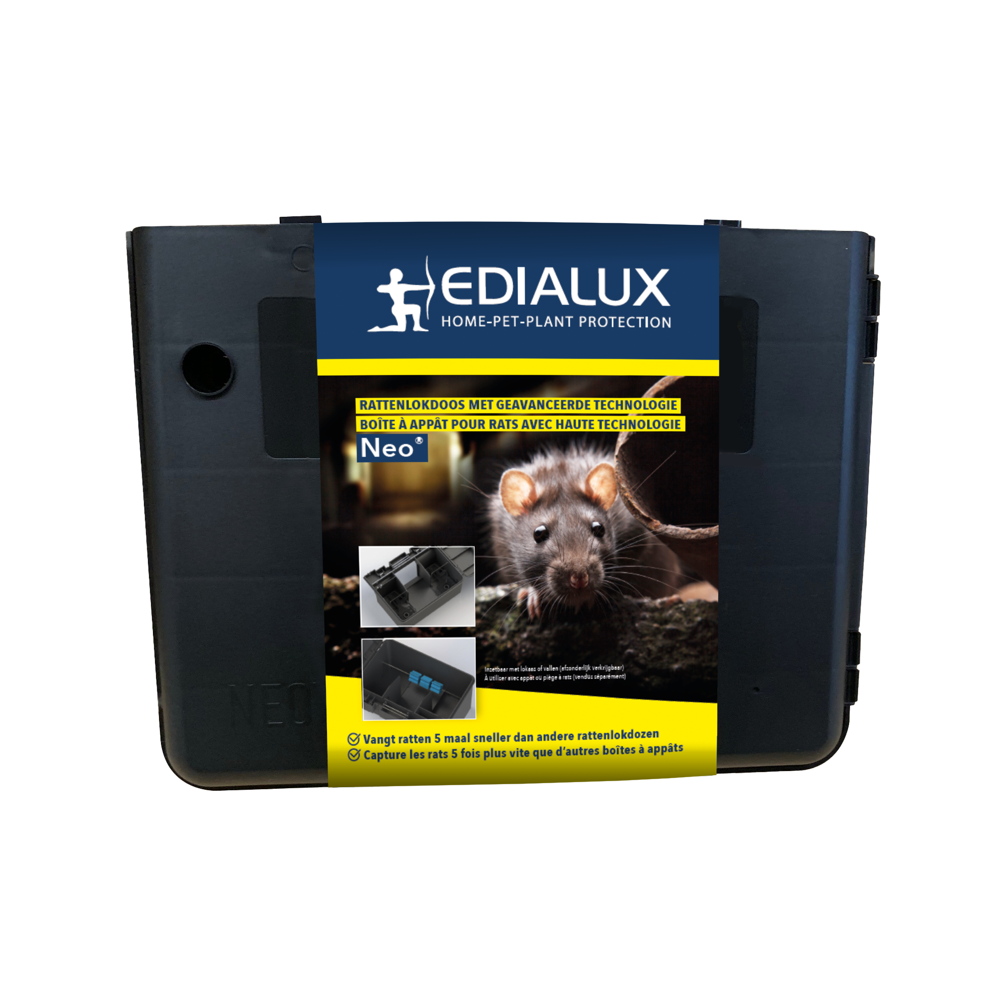 Edialux Storm Ultra Secure 300 grammes Mort-aux-rats et Souris - Mort- aux-rats 