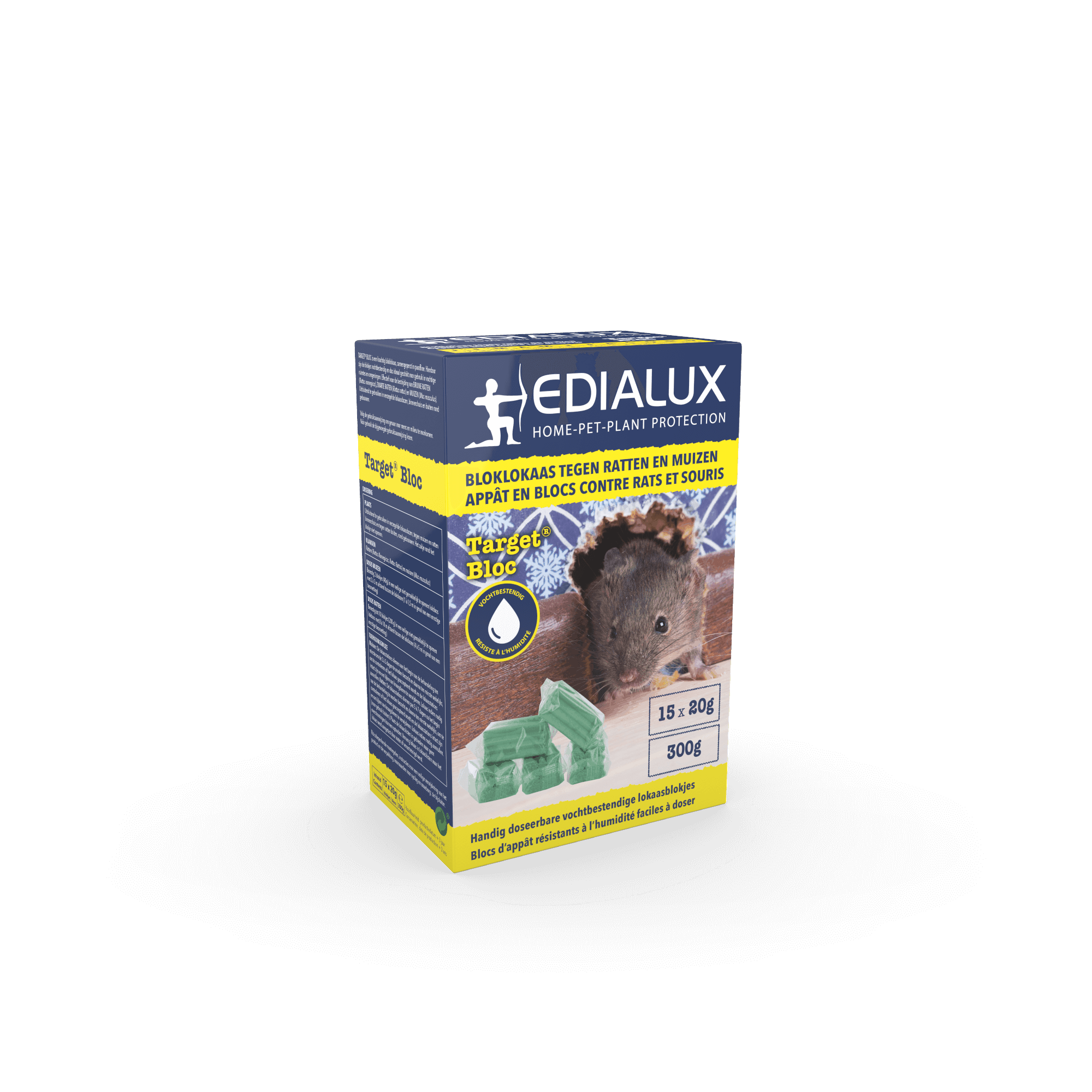Edialux Sorkil pâte anti-rats & anti-souris 20x15 g