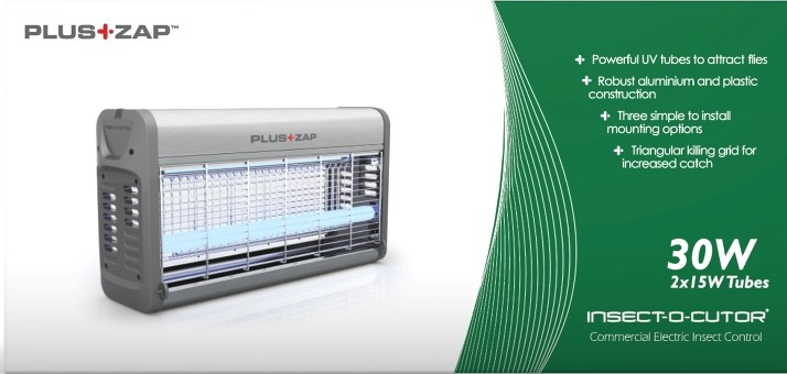 GEN 2 PlusZap™, 30 watt, Aluminium